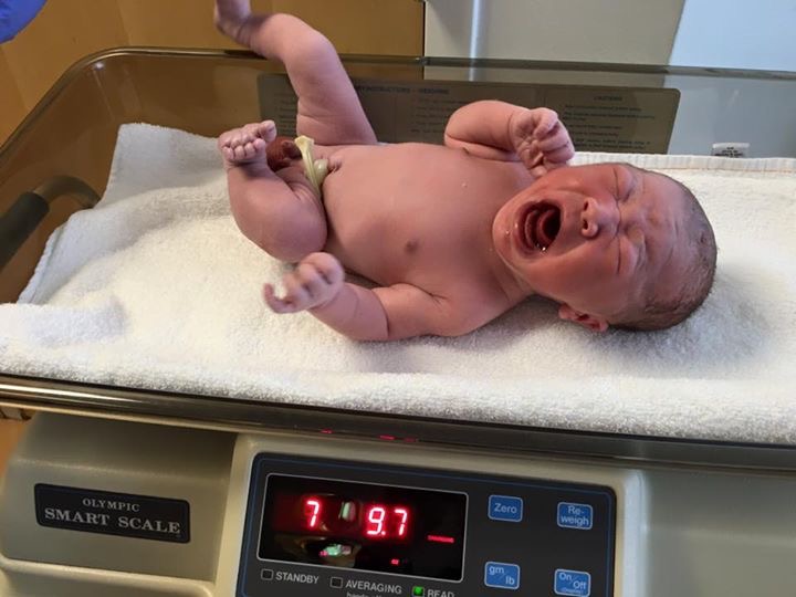 Logan Lee, newborn